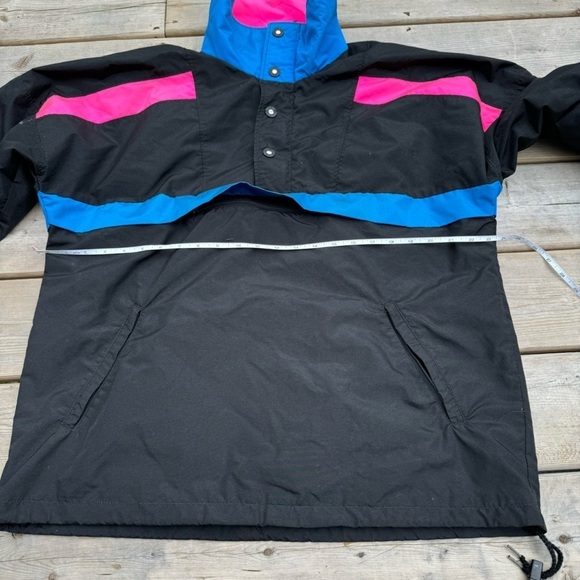 1989 wind breaker pull over vintage medium CB sports - Picture 14 of 15